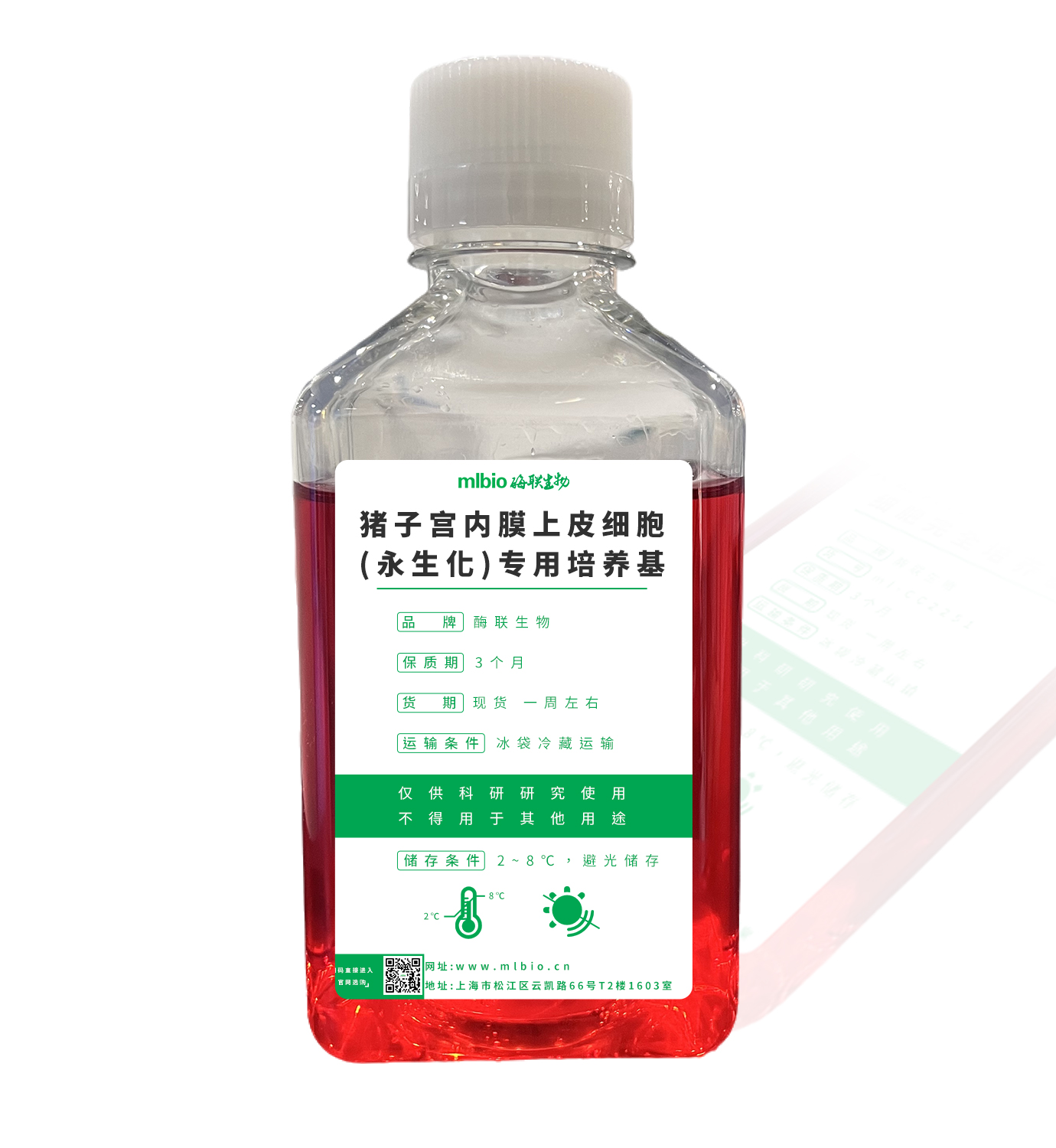 豬子宮內(nèi)膜上皮細(xì)胞(永生化)專(zhuān)用培養(yǎng)基主圖